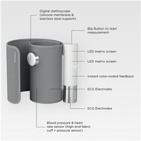 zastinis kraujospudzio matuoklis - Withings BPM Core - 8 nuotrauka