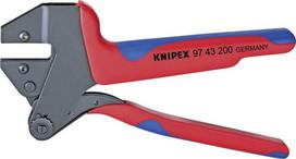 crimp reples - Knipex Antgalių užspaudimo replės 97 43 200 A, 200 mm - 2 nuotrauka
