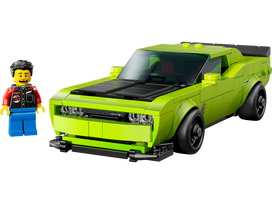 lego car - LEGO Speed Champions Dodge Challenger SRT Hellcat Sports Car 77237 - 5 nuotrauka