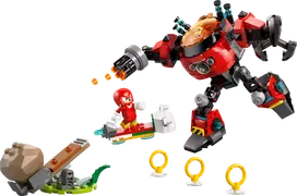 lego robotas - LEGO Sonic the Hedgehog Knuckles prieš Dr. Eggman robotą Egg Crusher 77005 - 2 nuotrauka