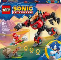 lego robotas - LEGO Sonic the Hedgehog Knuckles prieš Dr. Eggman robotą Egg Crusher 77005 - 1 nuotrauka