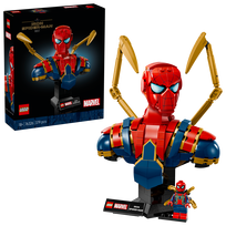 lego spider - LEGO Super Heroes Iron Spider-Man Bust 76326 - 2 nuotrauka