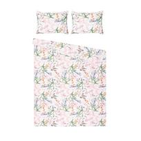 Patalynės užvalkalų komplektas Domoletti Percale Petal Symphony, rožinis, 200 x 220 cm