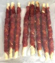 Skanėstas šunims Magnum Beef Stick with Duck, jautiena/antiena, 0.5 kg