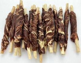 Skanėstas šunims ALDA Kabanos Wrapped With Duck Meat, antiena, 0.5 kg