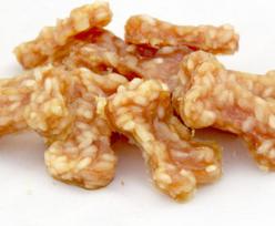 Skanėstas šunims ALDA Mini Rice Bone With Chicken, vištiena, 0.5 kg