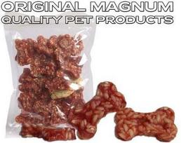 Skanėstas šunims Magnum Mini Cubes, antiena/ryžiai, 0.25 kg