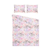 Patalynės užvalkalų komplektas Domoletti Percale Blush Spring, rožinis, 160 x 200 cm