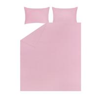Patalynės užvalkalų komplektas Domoletti Striped Pink, rožinis, 160 x 200 cm