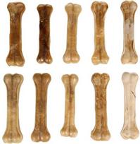 Skanėstas šunims Flamingo R'Hide Bone, buivolo oda, 1.5 kg, 10 vnt.