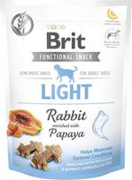 brit rabbit - Skanėstas šunims Brit Functional Snack Light, triušiena, 0.15 kg - 1 nuotrauka