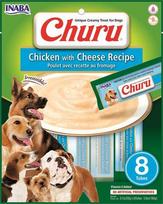 Skanėstas šunims Inaba Churu Chicken & Cheese, vištiena/sūris, 0.16 kg, 8 vnt.