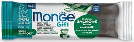 Skanėstas šunims Monge Meat Bars Skin Support, lašiša, 0.04 kg