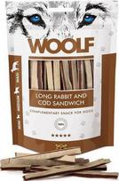 Skanėstas šunims Woolf Sandwich, triušiena/menkė, 0.1 kg