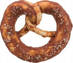 Skanėstas šunims Trixie Denta Fun Pretzels, antiena, 0.075 kg, 100 vnt.