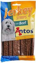 Skanėstas šunims Antos Jerkey Strips, jautiena 20409, 0.2 kg, 20 vnt.