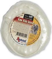 Skanėstas šunims Antos Raw Hide White Donut, karvės oda, 0.07 kg