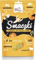 Skanėstas šunims Syta Micha, ėriena/moliūgas/bananas/abrikosas, 0.08 kg