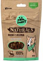 Skanėstas šunims Mr. Bandit Naturals Deer Stripes, elnių mėsa, 0.08 kg