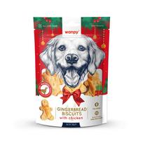 Skanėstas šunims Wanpy Gingerbread biscuits, vištiena, 0.1 kg