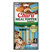 Skanėstas šunims Inaba Foods Churu Meal Topper, vištiena/sūris, 0.056 kg, 4 vnt.
