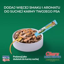 churu inaba - Skanėstas šunims Inaba Foods Churu Meal Topper, vištiena/sūris, 0.056 kg, 4 vnt. - 2 nuotrauka