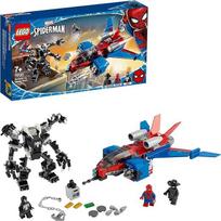 super pigu - LEGO Super Heroes Spiderjet prieš Venomo robotą 76150  - 2 nuotrauka