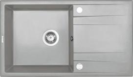 Deante Eridan ZQE S113, granitas, 86 cm x 50 cm x 19 cm, Pilkas (Grey)
