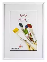 GED Rėmelis 40x60 plast EASY baltas (White) ,  8mm