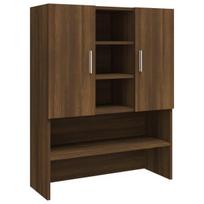 spintele vonios 70 - vidaXL Skalbimo mašinos spintelė, ruda ąžuolo (Oak Brown) - 2 nuotrauka