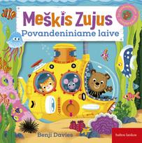 benji davies - Meškis Zujus povandeniniame laive. Su slankiojančiais paveikslėliais! - 1 nuotrauka