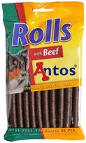 Skanėstas šunims Antos Rolls, jautiena 20460, 0.2 kg, 20 vnt.