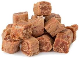 Skanėstas šunims Hau&Miau Pausesnack Cubes, ėriena/menkė, 0.5 kg