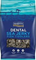 Skanėstas šunims Fish4Dogs Dental Sea Jerky Fish Tiddlers, žuvis, 0.575 kg