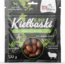 Skanėstas šunims Syta Micha Super Sausages, ėriena, 0.1 kg