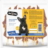 hau miau - Skanėstas šunims Hau&Miau Snack, antiena HM-8125, 0.5 kg - 1 nuotrauka