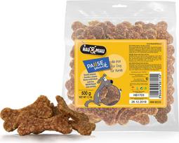 mesos ir kaulu - Skanėstas šunims Hau&Miau HM-8115, antiena/ryžiai, 0.5 kg - 1 nuotrauka
