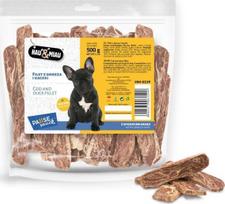 minkstos antienos juosteles - Skanėstas šunims Hau&Miau HM-8159, antiena/menkė, 0.5 kg - 1 nuotrauka