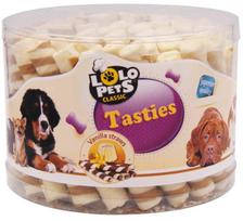 Skanėstas šunims Lolo Pets Classic Tasties Vanilla Straws, 60 vnt.