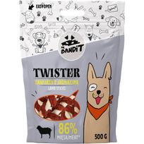 Skanėstas šunims Mr. Bandit Twister Lamb Sticks, ėriena, 0.5 kg
