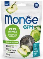 Skanėstas šunims Monge Gift Super M Sensitive Digestion Chickpeas With Apple, kiauliena, 0.15 kg