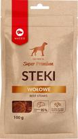 Skanėstas šunims Maced Beef Steaks, 0.1 kg