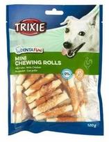 Skanėstas šunims Trixie Denta Fun Mini Rolls, vištiena, 0.120 kg