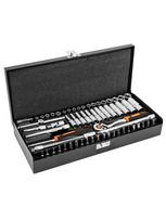 galvuciu rinkinys neo - Neo Tools 10-008, 1/4" veržliarakčių rinkinys 63 vnt. - 1 nuotrauka