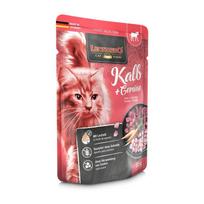 LEONARDO Finest Selection veršiena su daržovėmis - šlapias kačių maistas - 85 g