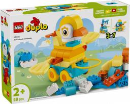 lego 3 in 1 - LEGO DUPLO Gyvūnai ant ratukų „trys viename“ 10448 - 3 nuotrauka