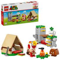 lego mario - LEGO Polska Bricks Super Mario Captain Toads Camp 72040 - 2 nuotrauka