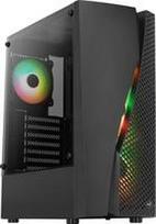 atx korpusai - Aerocool Wave-G-BK-V3 Black (Juodas) - 1 nuotrauka