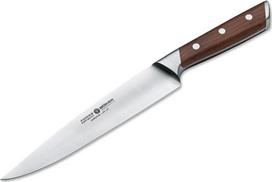 Virtuvinis peilis Boker Forge Wood, 320 mm, medis/chromo molibdenas
