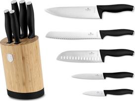 peiliu komplektas - Peilių komplektas, su stovu Berlinger Haus Matte Black, 6 vnt. - 1 nuotrauka